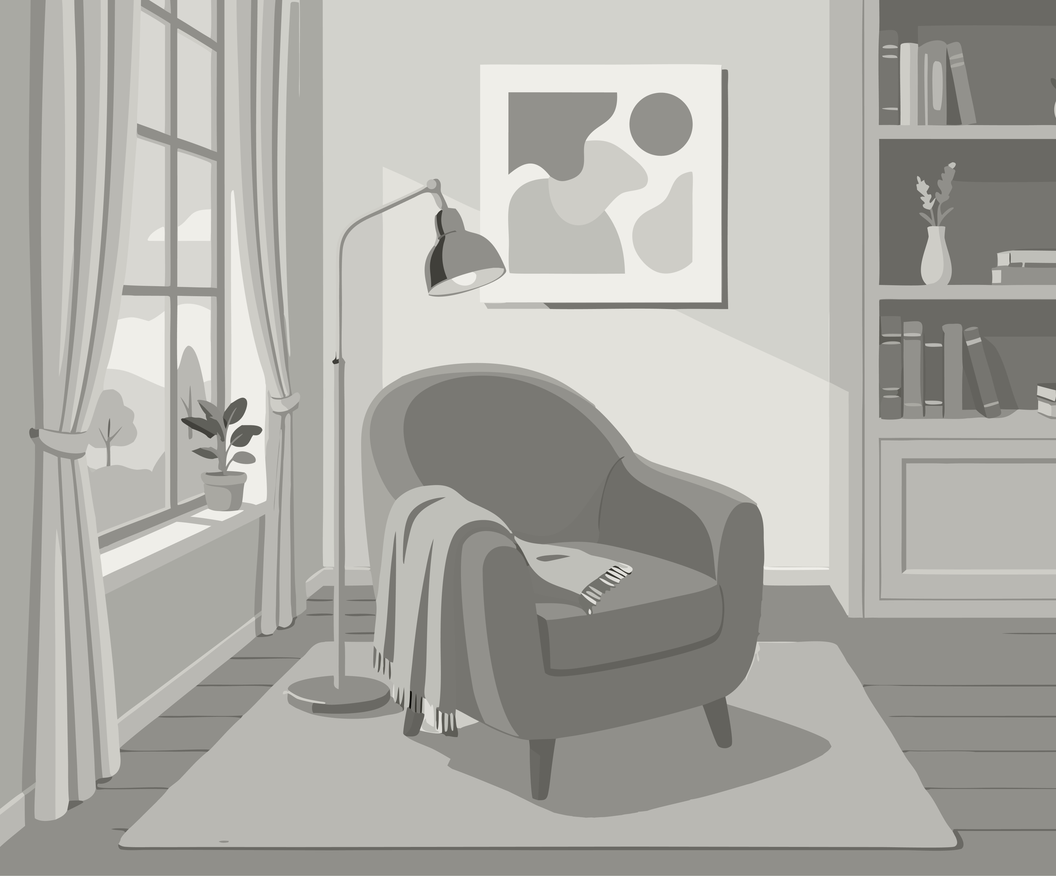 Chambre Lit Queen-Size